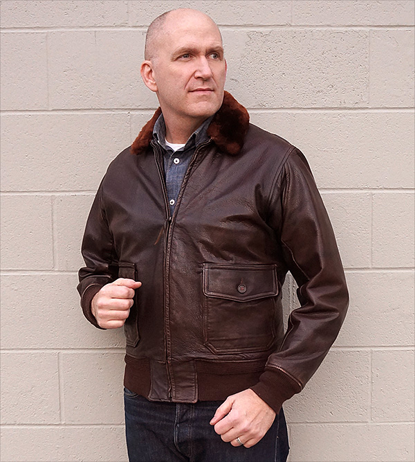 Good Wear Leather Coat Company — Sale Star Sportswear 55J14 G-1 Flight ...