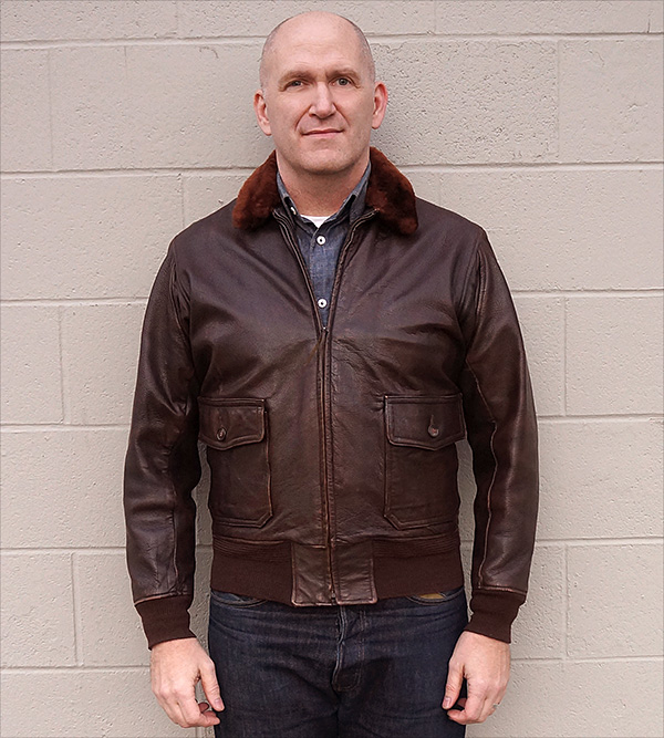 Good Wear Leather Coat Company — Sale Star Sportswear 55J14 G-1 Flight ...