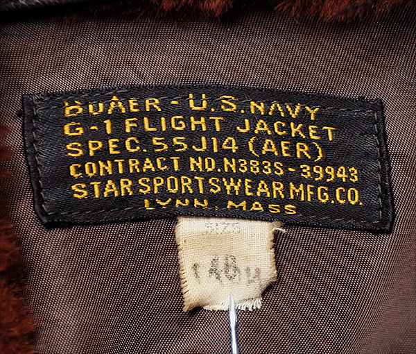 Original Star Sportswear G-1 55J14 Flight Jacket