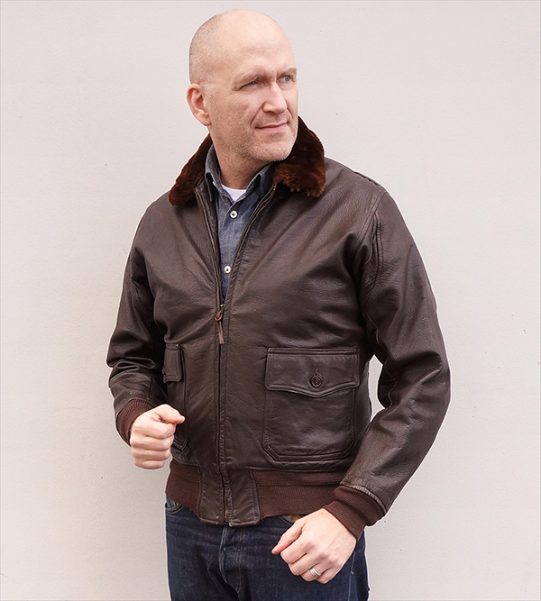 Good Wear Leather Coat Company — Sale Star Sportswear 55J14 G-1 Flight ...