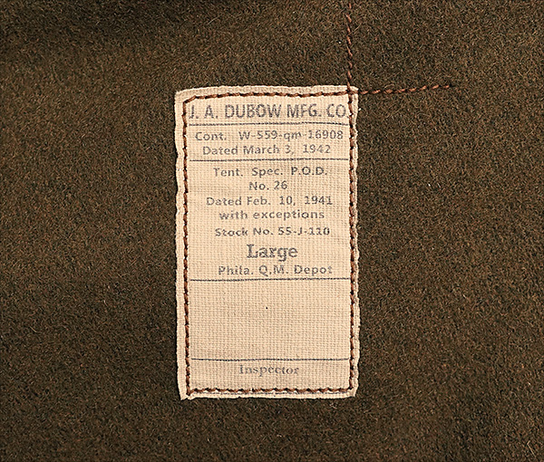 Good Wear WWII Army Tanker Jacket, Winter Combat Jacket, First Pattern