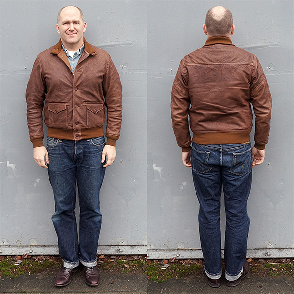 Type A-1 Flight Jacket by Good Wear Leather