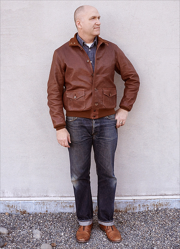 1930s Capeskin Type A-1 Jacket by Good Wear Leather