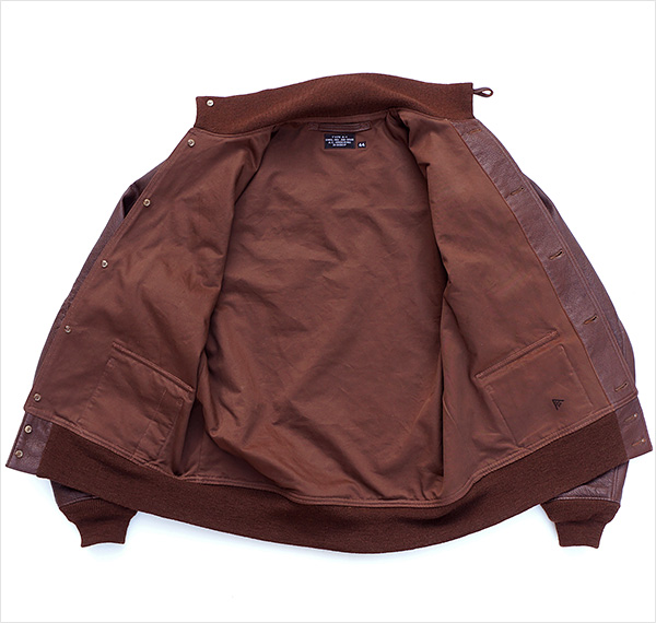 Good Wear Type A-1 Flight Jacket in Russet Capeskin