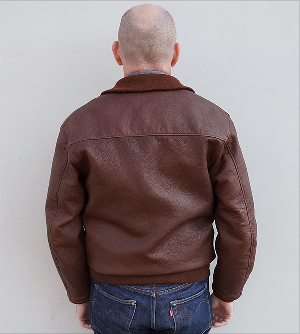 Good Wear Type A-1 Flight Jacket in Russet Capeskin