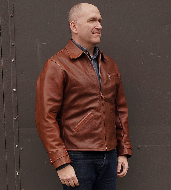 Good Wear Ventura Half-Belt Jacket Horsehide