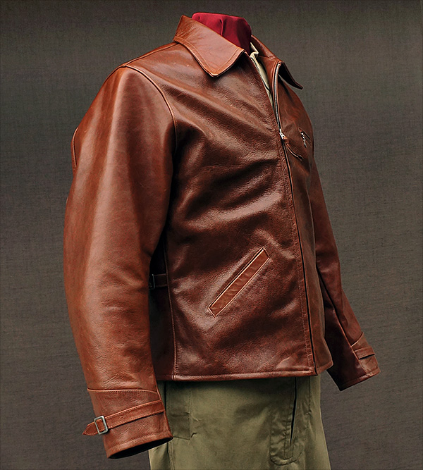 Good Wear Ventura Half-Belt Jacket Horsehide