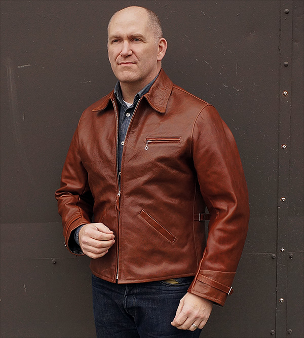 Good Wear Ventura Half-Belt Jacket Horsehide