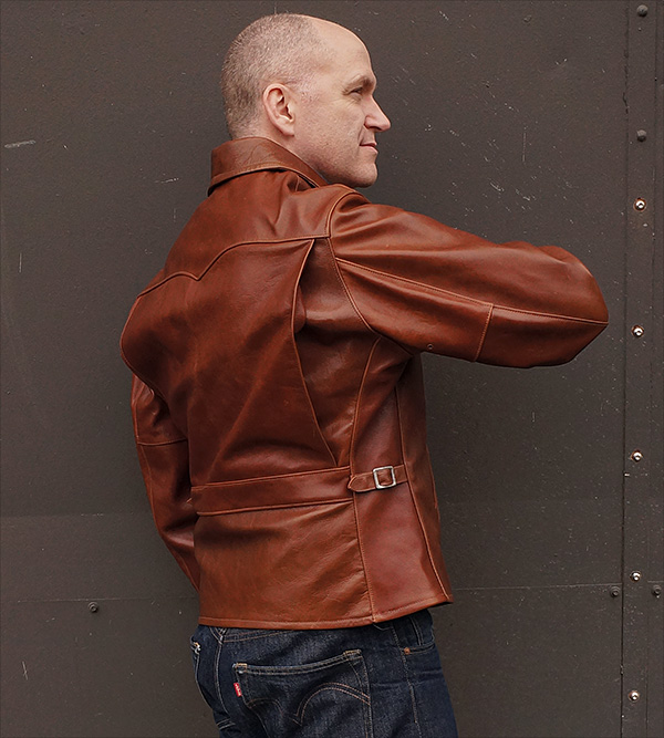 Good Wear Ventura Half-Belt Jacket Horsehide