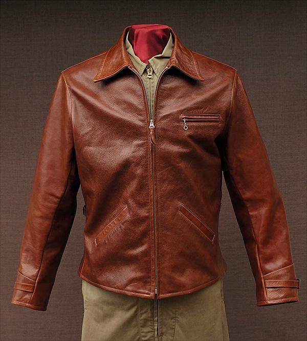 Good Wear Ventura Half-Belt Jacket Horsehide