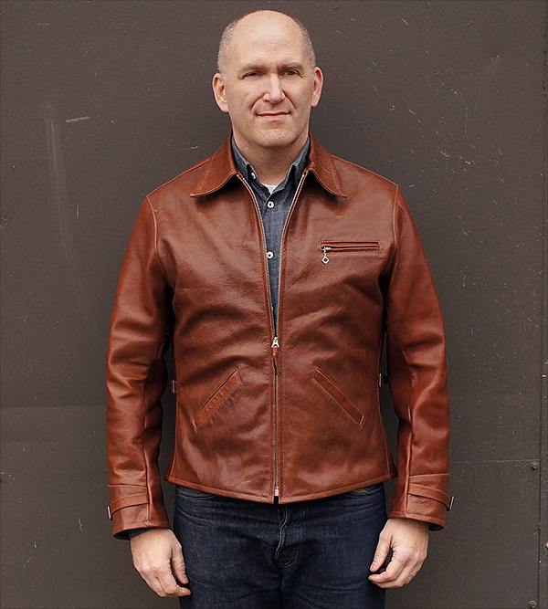 Good Wear Ventura Half-Belt Jacket Horsehide