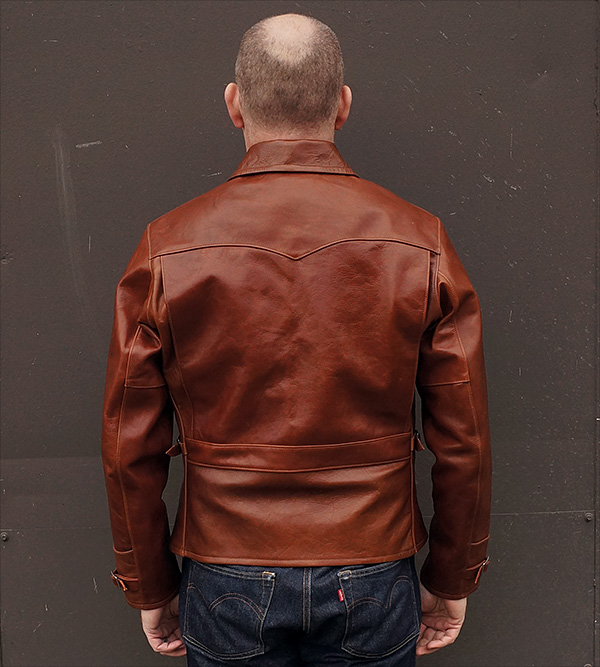 Good Wear Ventura Half-Belt Jacket Horsehide