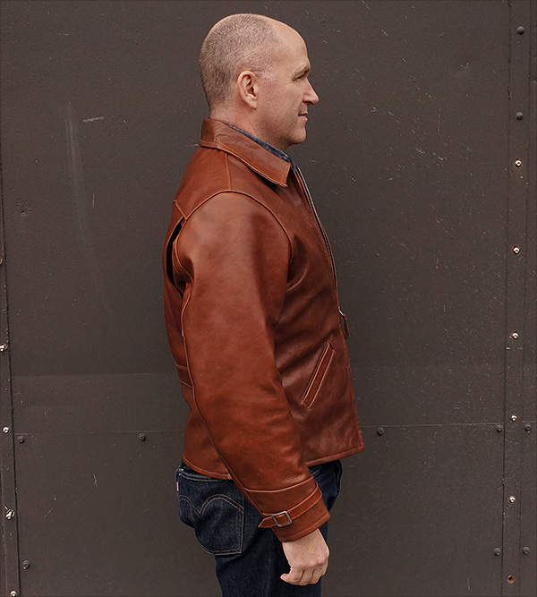 Good Wear Ventura Half-Belt Jacket Horsehide