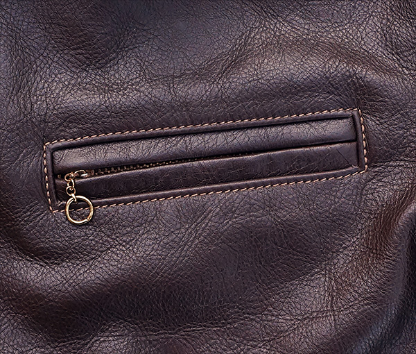 Good Wear Californian Ventura Steerhide Leather Half-Belt Jacket