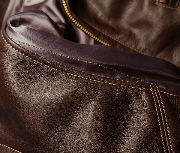 Good Wear Californian Ventura Steerhide Leather Half-Belt Jacket