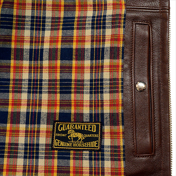 Good Wear Californian Ventura Horsehide Half-Belt 1930s Jacket