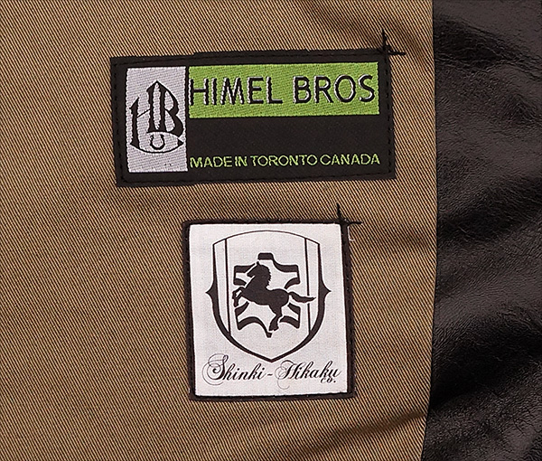 Good Wear Ventura by Himel Bros. Shinki Horsehide Half Belt Leather Jacket