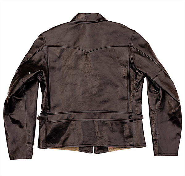 Good Wear Ventura by Himel Bros. Shinki Horsehide Half Belt Leather Jacket