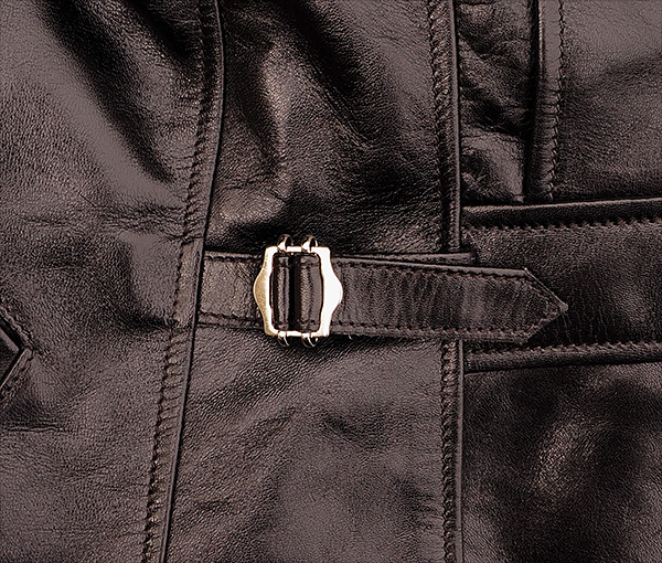 Good Wear Ventura by Himel Bros. Shinki Horsehide Half Belt Leather Jacket