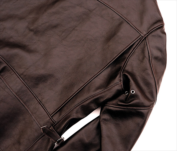 Good Wear Ventura by Himel Bros. Shinki Horsehide Half Belt Leather Jacket