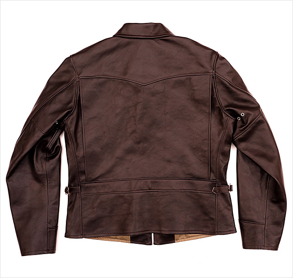 Good Wear Ventura by Himel Bros. Shinki Horsehide Half Belt Leather Jacket