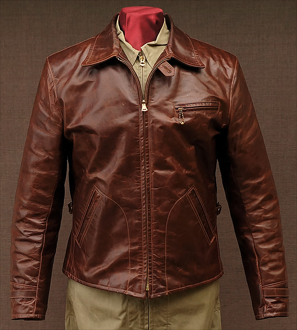 Good Wear Ventura Horween Horsehide Half Belt Leather Jacket
