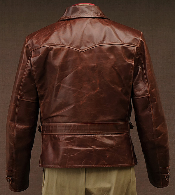 Good Wear Ventura Horween Horsehide Half Belt Leather Jacket