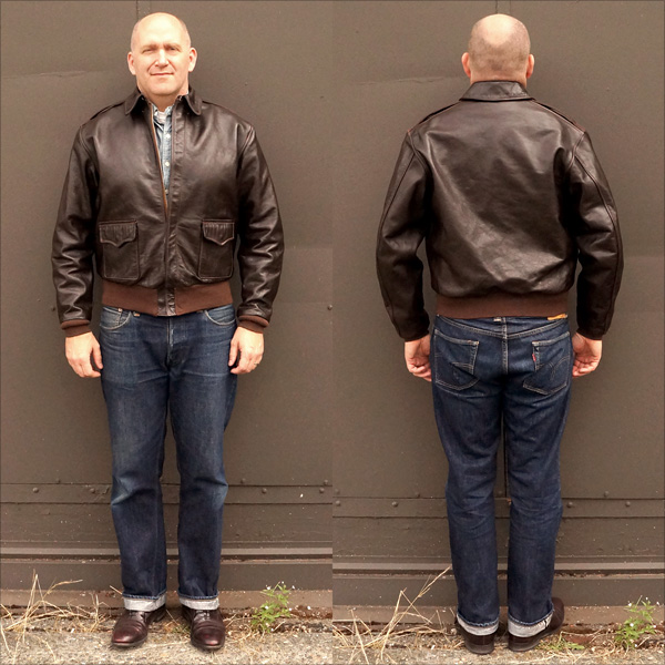 Werber Sportswear A-2 Flight Jacket by Good Wear Leather