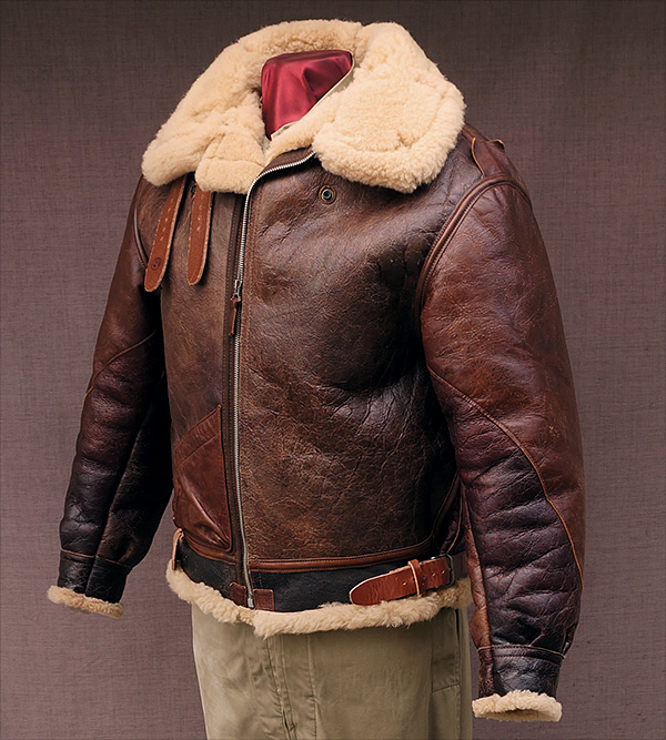 Werber Sportswear 1941 B-3 Redskin Flight Jacket WWII
