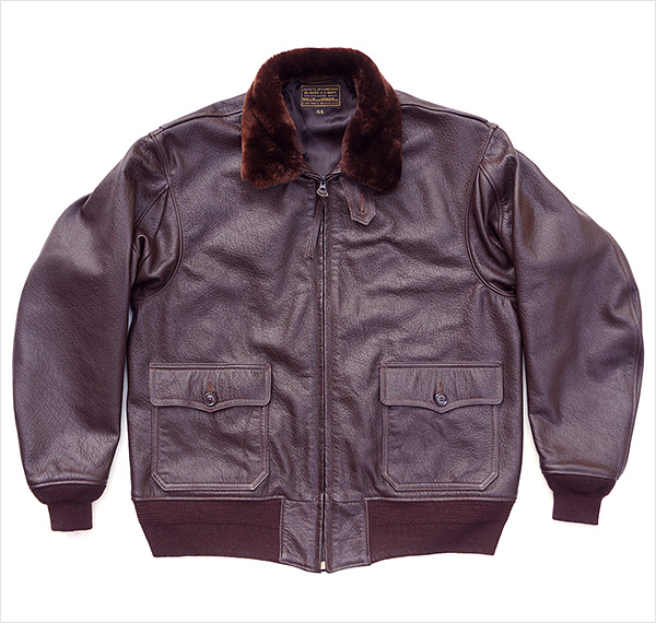 U.S. Navy M-422 Willis and Geiger Goatskin Flight Jacket