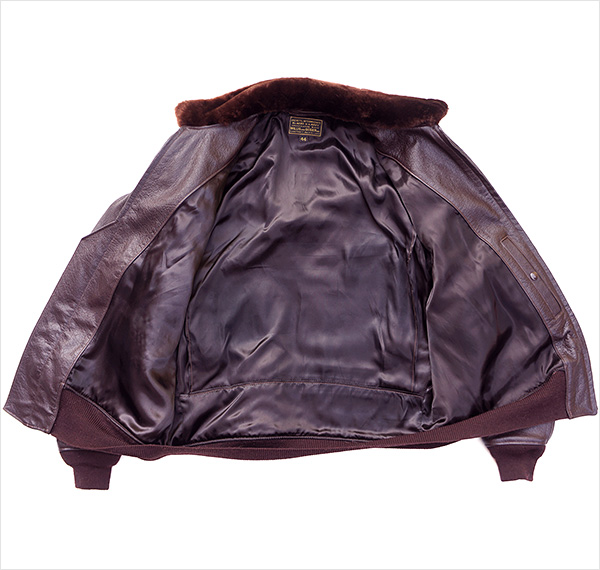 U.S. Navy M-422 Willis and Geiger Goatskin Flight Jacket