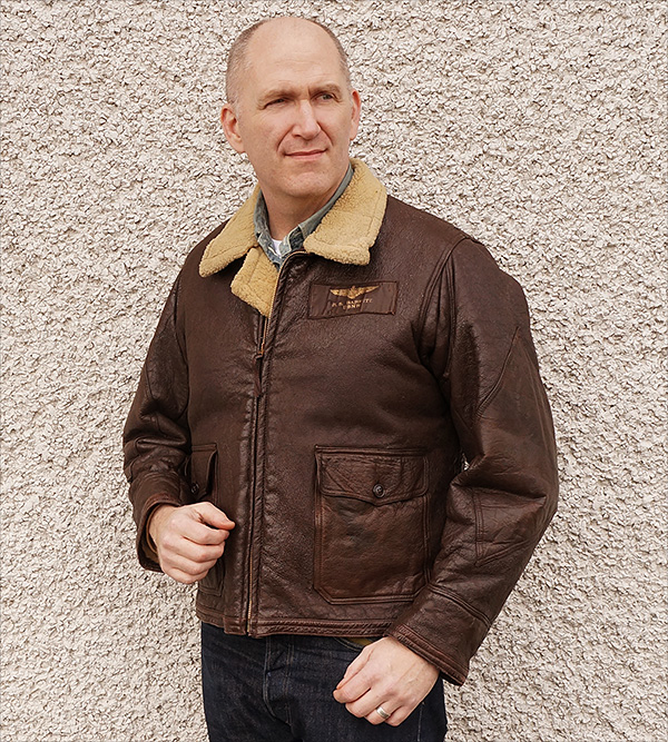 Original U.S. Navy Willis & Geiger M-444 Flight Jacket WWII