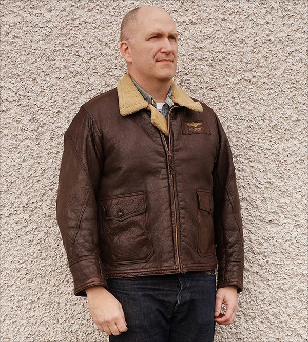 Original U.S. Navy Willis & Geiger M-444 Flight Jacket WWII