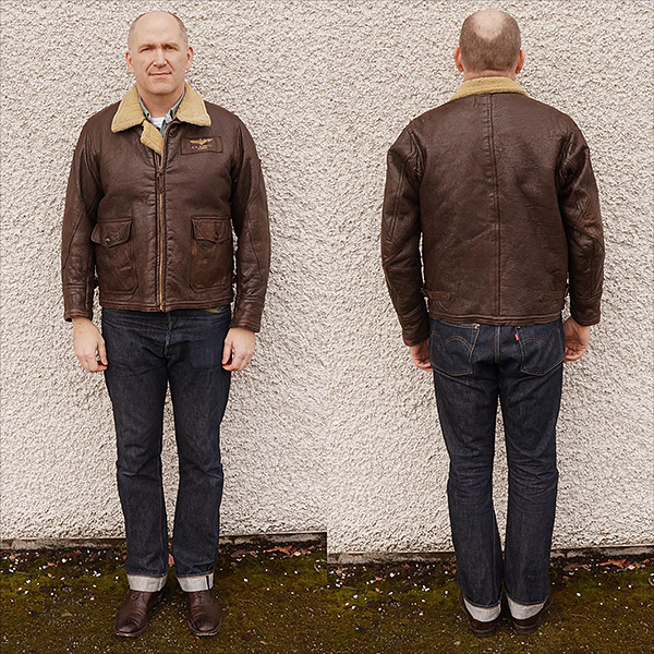 Original U.S. Navy Willis & Geiger M-444 Flight Jacket WWII