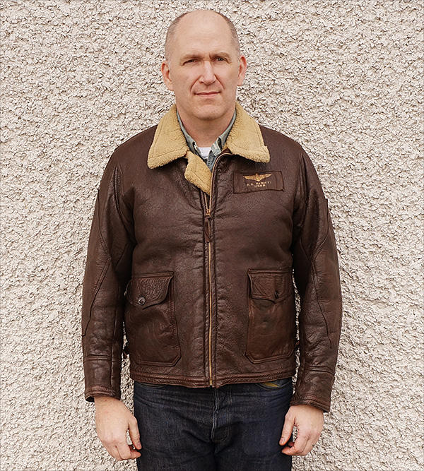 Original U.S. Navy Willis & Geiger M-444 Flight Jacket WWII