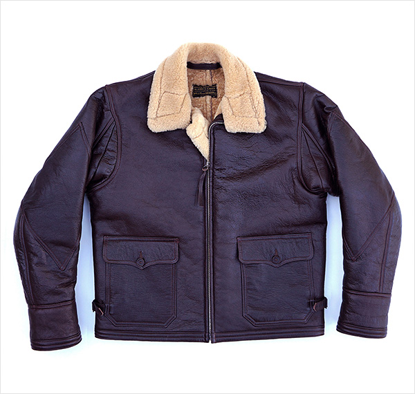 Willis and Geiger U.S. Navy M-444 Sheepskin Flight Jacket