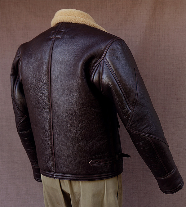 Willis and Geiger U.S. Navy M-444 Sheepskin Flight Jacket