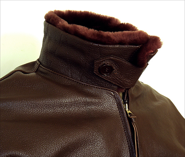 Good Wear Leather Monarch Mfg. Co. M-422 Jacket Collar