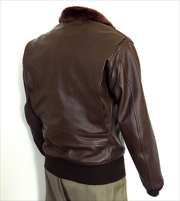 Good Wear Leather Monarch Mfg. Co. M-422 Jacket Reverse View