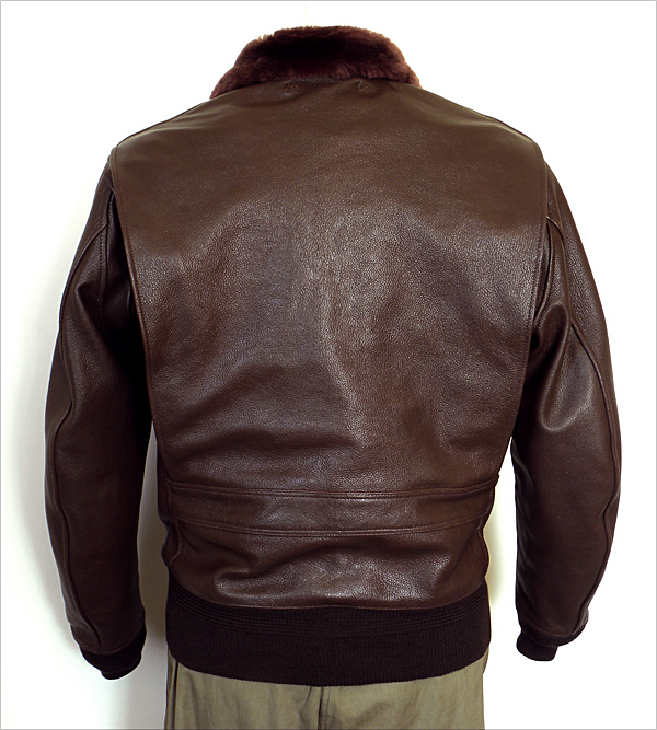 Good Wear Leather Monarch Mfg. Co. M-422 Jacket Reverse View