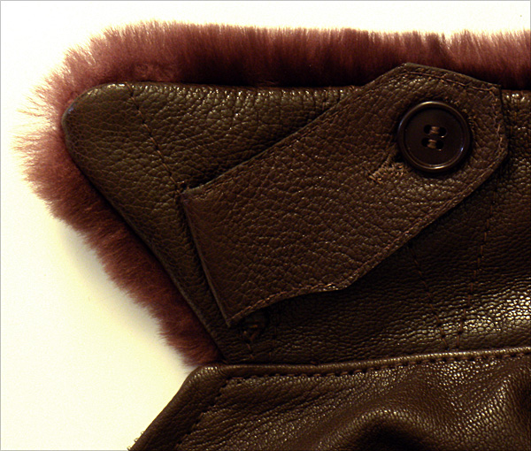 Good Wear Leather Monarch Mfg. Co. M-422 Jacket Collar