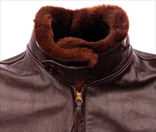 Good Wear Leather Monarch Mfg. Co. M-422 Jacket Collar