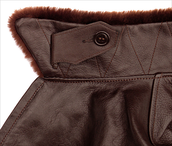 Good Wear Leather Monarch Mfg. Co. M-422 Jacket Collar