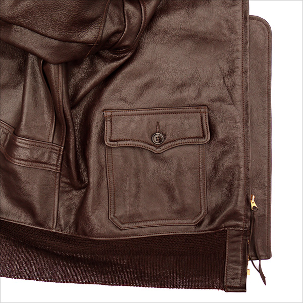 Good Wear Leather Monarch Mfg. Co. M-422 Jacket Wind Flap