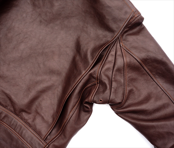 Good Wear Leather Monarch Mfg. Co. M-422 Jacket Bi-Swing Back