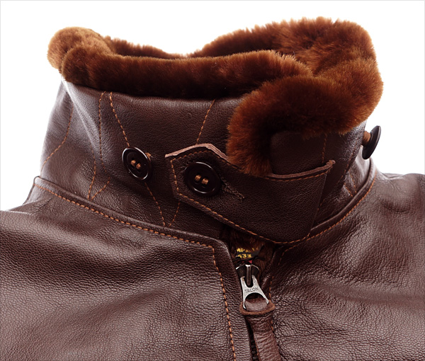 Good Wear Leather Monarch Mfg. Co. M-422 Jacket Collar