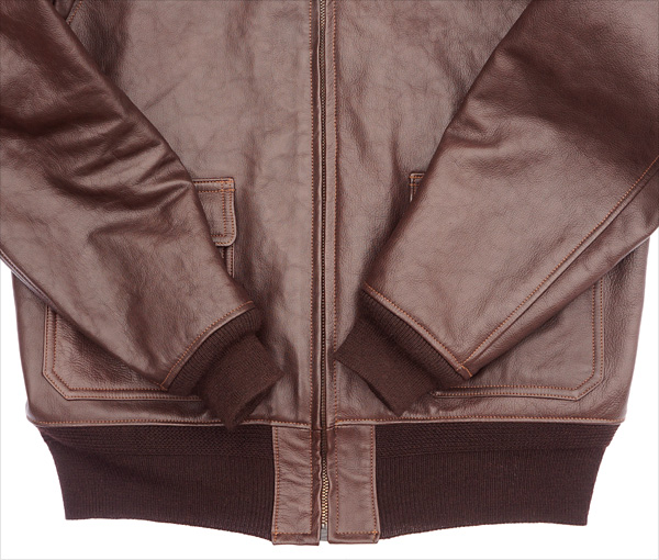 Good Wear Leather Monarch Mfg. Co. M-422 Jacket Knits