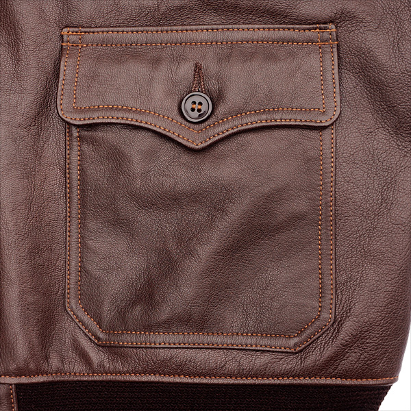 Good Wear Leather Monarch Mfg. Co. M-422 Jacket Pocket