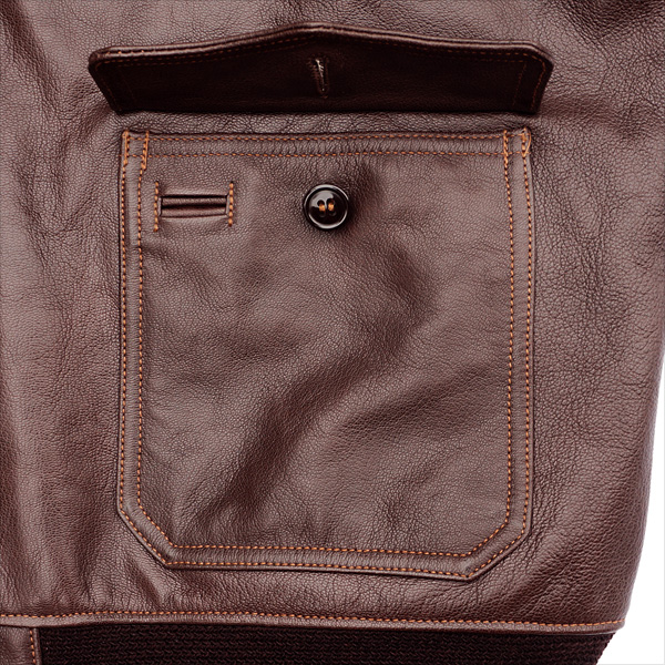 Good Wear Leather Monarch Mfg. Co. M-422 Jacket Pocket