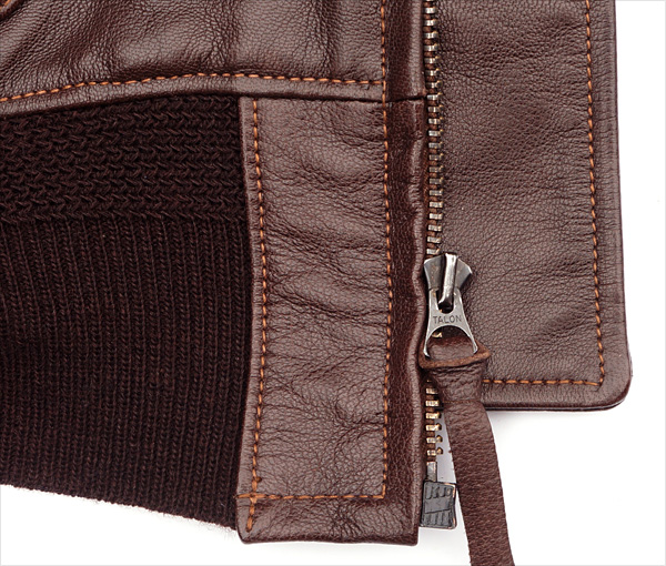 Good Wear Leather Monarch Mfg. Co. M-422 Talon Zipper